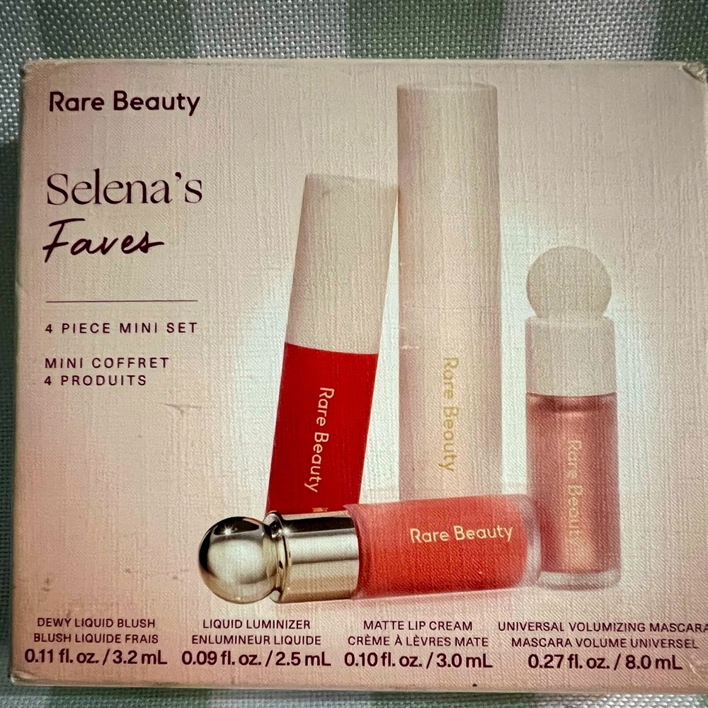 Rare Beauty Selena’s Faves 4 Piece Mini Set